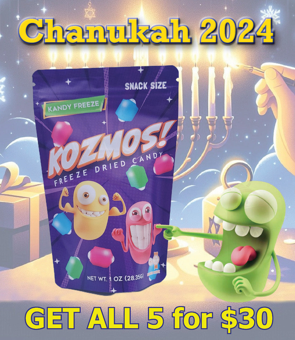 5 SNACK SIZE CHANUKAH 2024