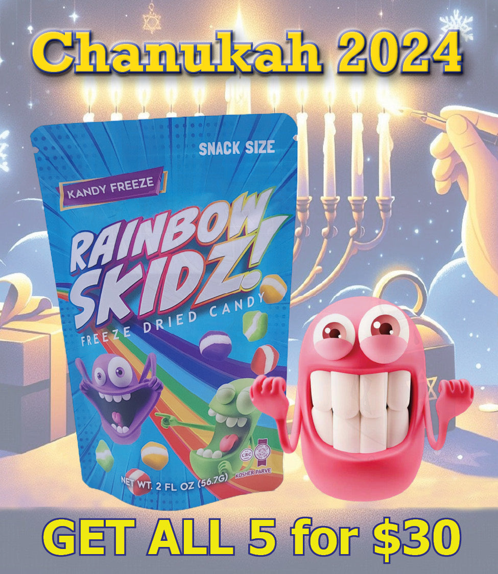 5 SNACK SIZE CHANUKAH 2024