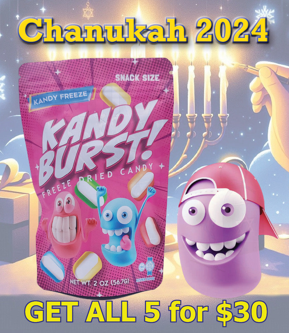 5 SNACK SIZE CHANUKAH 2024