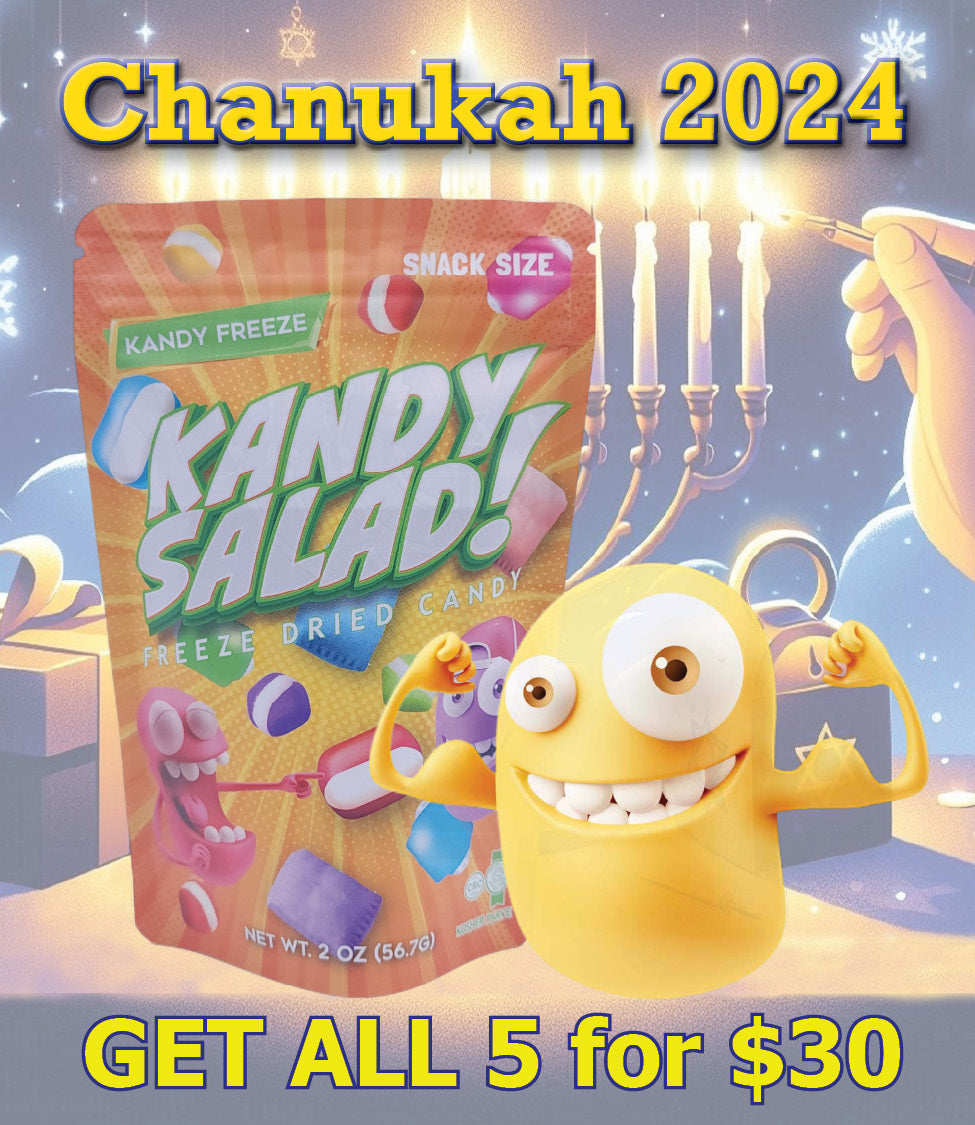 5 SNACK SIZE CHANUKAH 2024